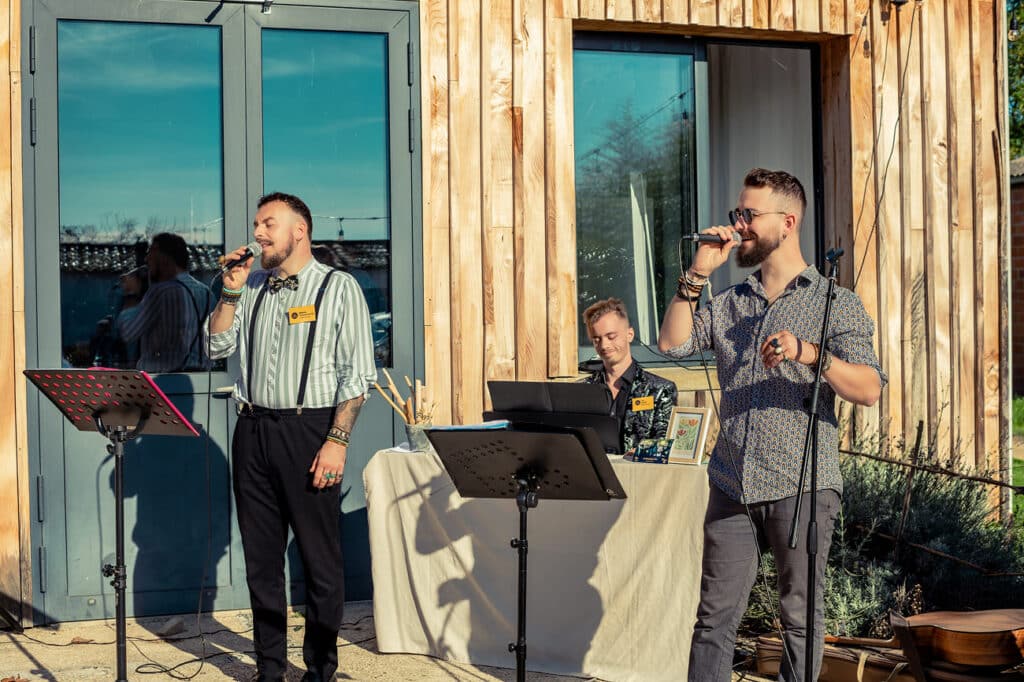 Groupe de musique salon du mariage Toulouse Les Noces Imaginaires
