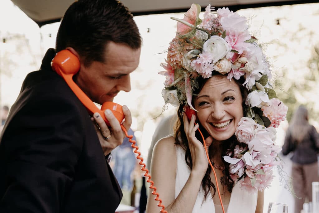 Vin d'honneur du mariage des noces imaginaires