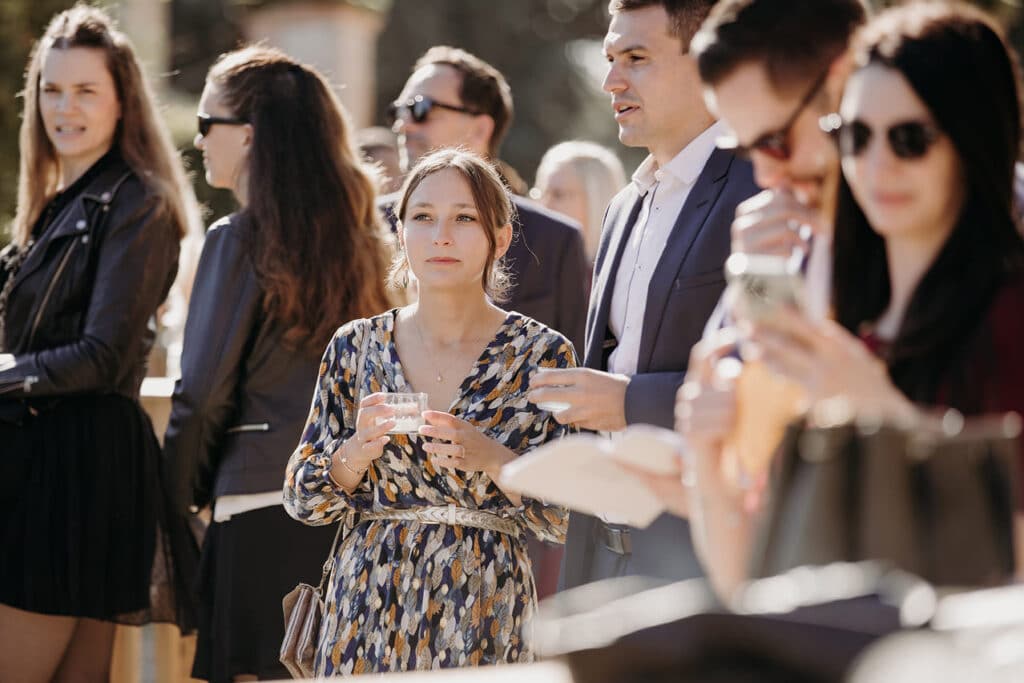 Vin d'honneur du mariage des noces imaginaires